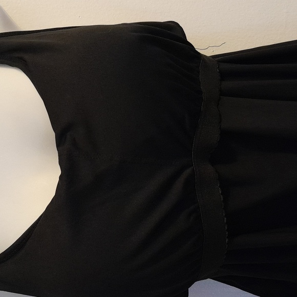 NWOT Venus black racerback  tankini bathingsuit top size 10. - Picture 7 of 7